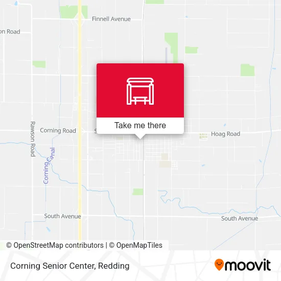 Mapa de Corning Senior Center