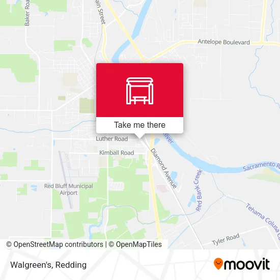 Walgreen's map