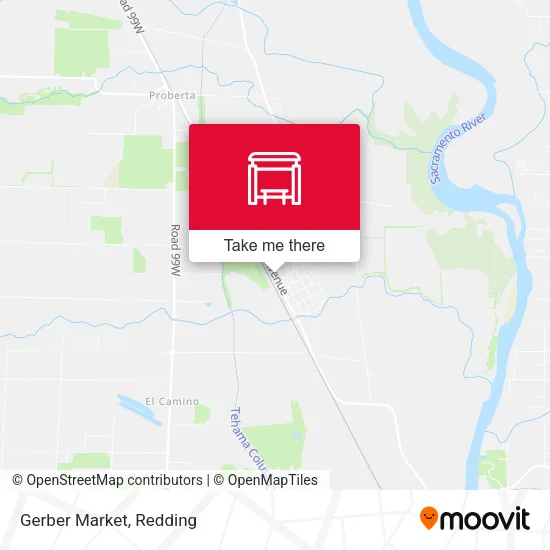 Mapa de Gerber Market