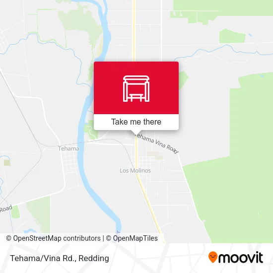 Mapa de Tehama/Vina Rd.