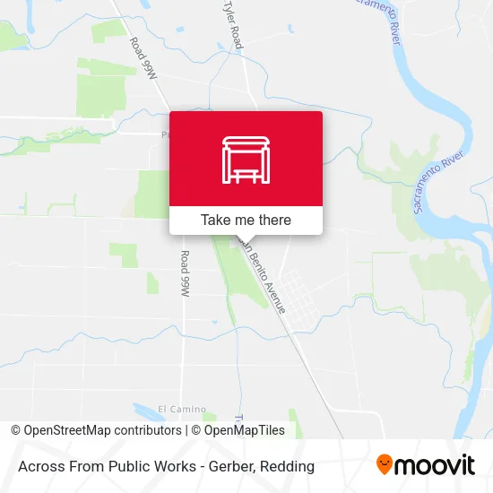 Mapa de Across From Public Works - Gerber