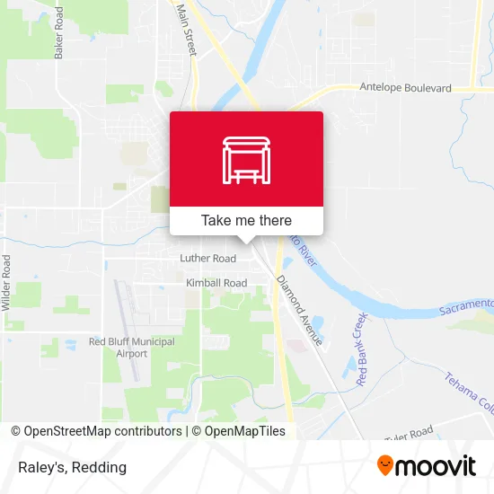 Mapa de Raley's