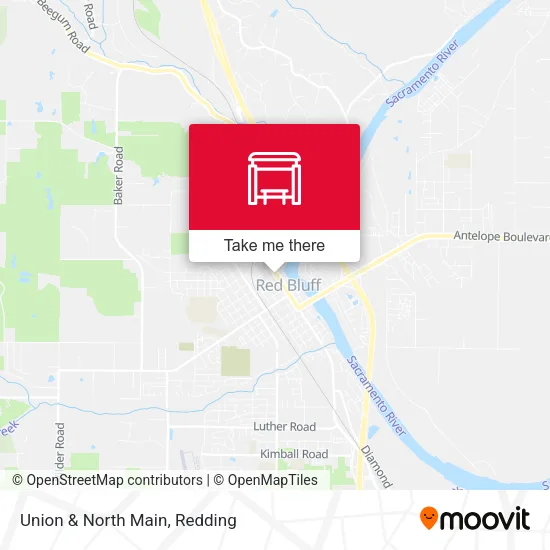 Mapa de Union & North Main