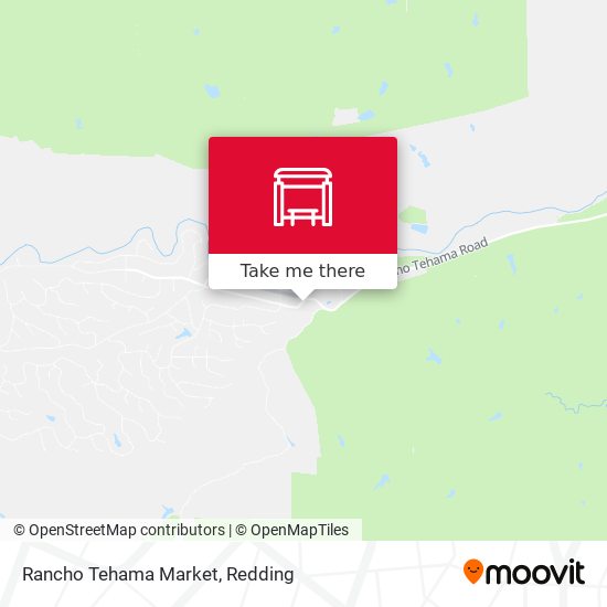 Rancho Tehama Market map