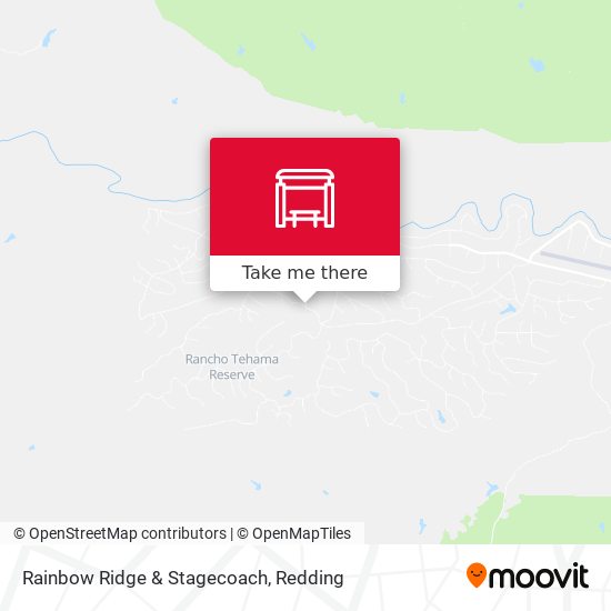 Rainbow Ridge & Stagecoach map