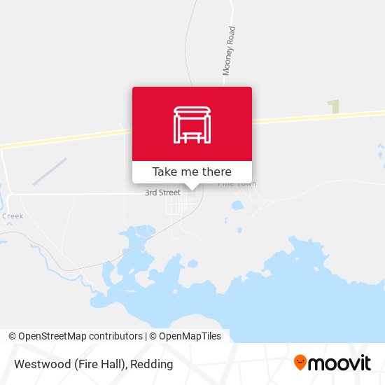 Westwood (Fire Hall) map