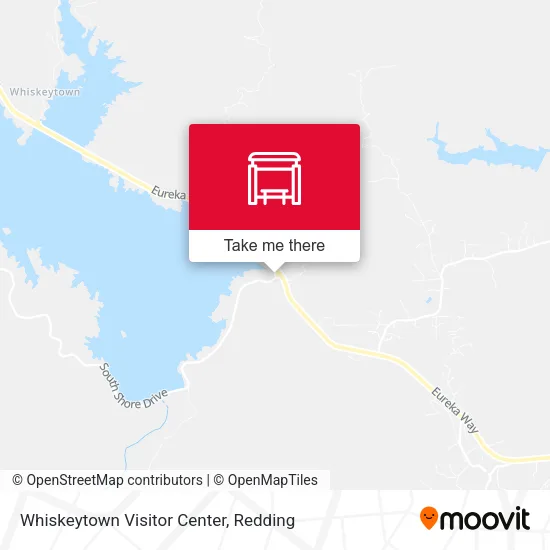 Mapa de Whiskeytown Visitor Center