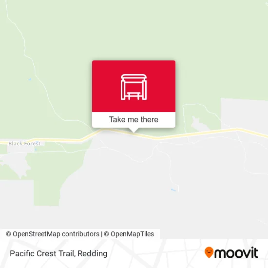 Mapa de Pacific Crest Trail