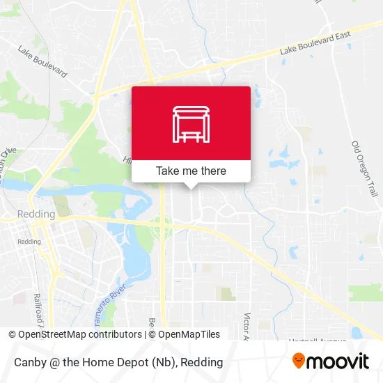 Mapa de Canby @ the Home Depot (Nb)