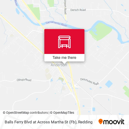 Mapa de Balls Ferry Blvd at Across Martha St (Fb)