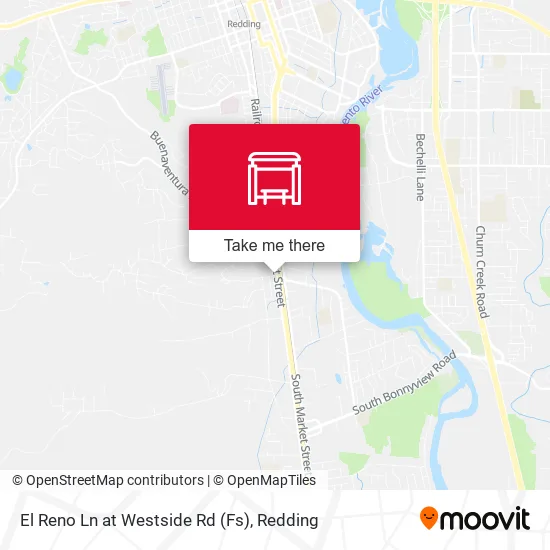 Mapa de El Reno Ln at Westside Rd (Fs)