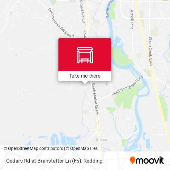 Mapa de Cedars Rd at Branstetter Ln (Fs)