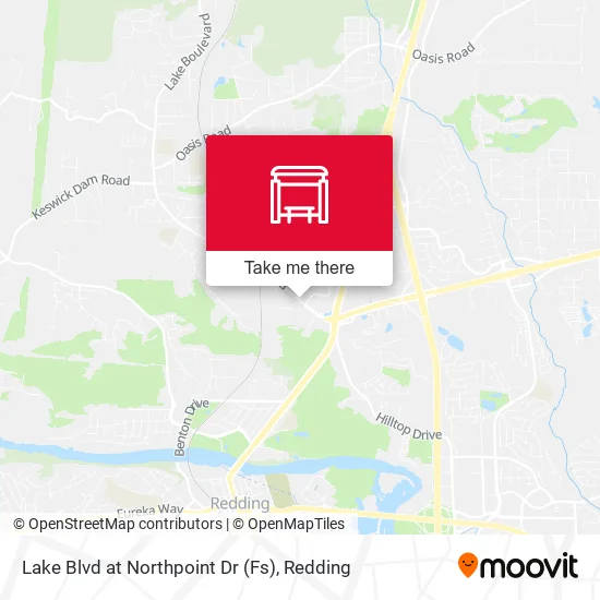 Mapa de Lake Blvd at Northpoint Dr (Fs)