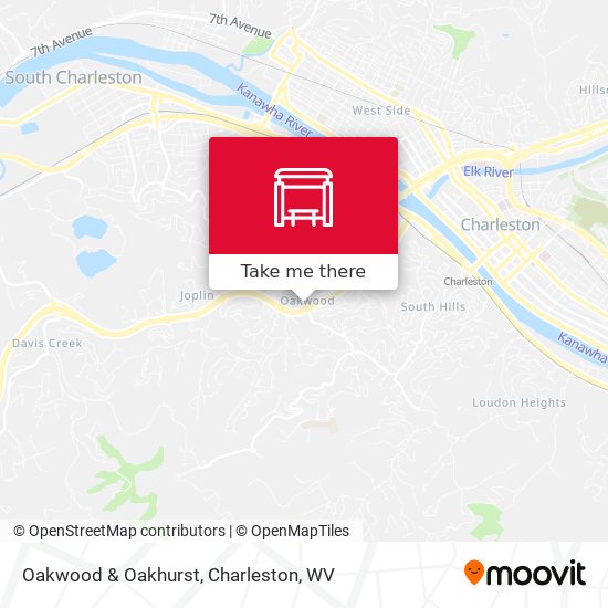 Oakwood & Oakhurst map