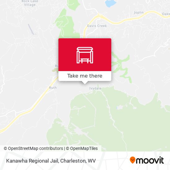 Kanawha Regional Jail map