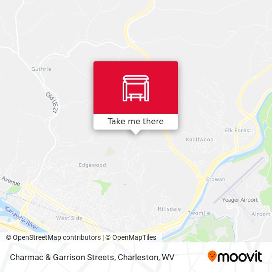Charmac & Garrison Streets map