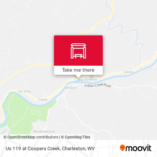 Mapa de Us 119 at Coopers Creek