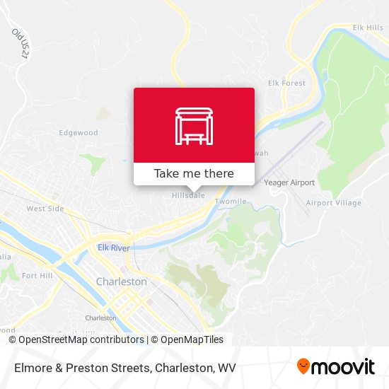 Elmore & Preston Streets map