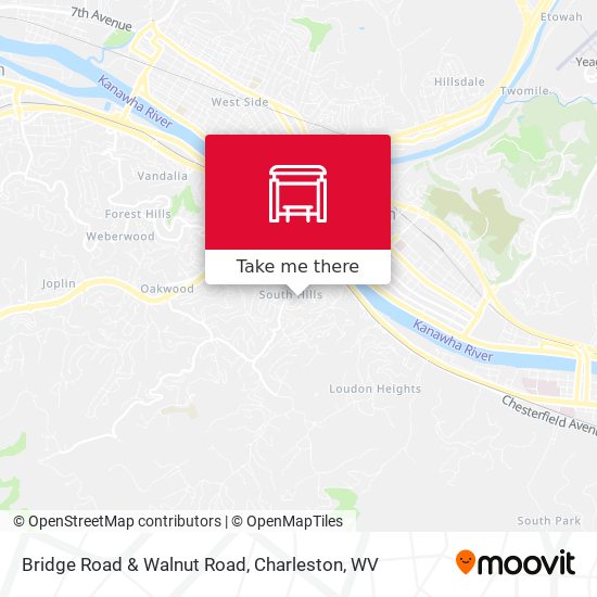 Bridge Road & Walnut Road map