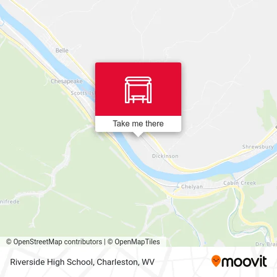 Riverside High School map