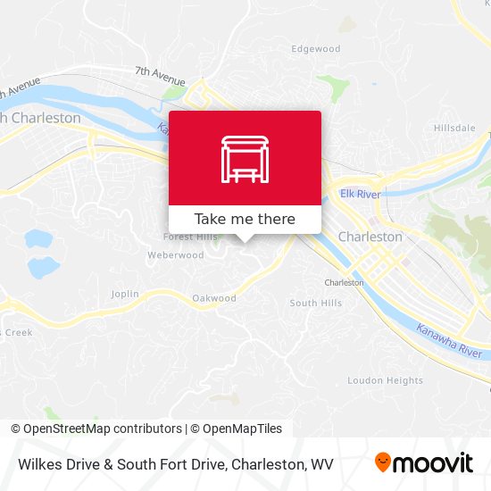 Mapa de Wilkes Drive & South Fort Drive