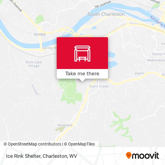 Mapa de Ice Rink Shelter