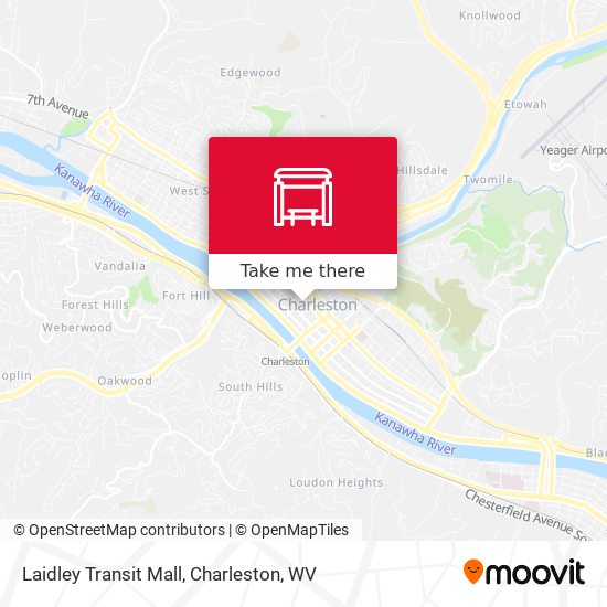 Laidley Transit Mall map