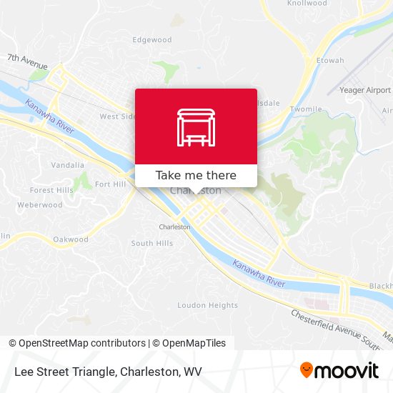 Mapa de Lee Street Triangle
