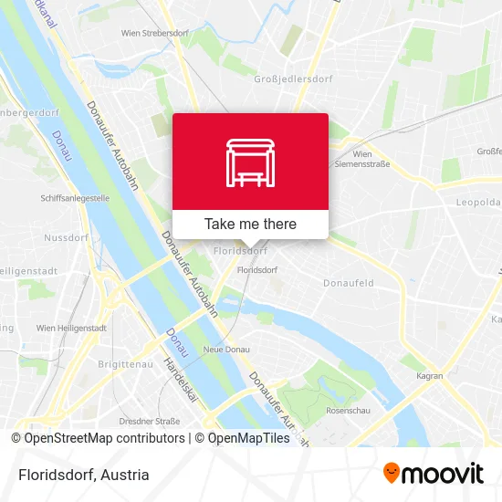 Floridsdorf map