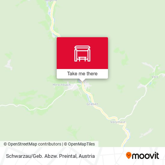 Schwarzau/Geb. Abzw. Preintal map
