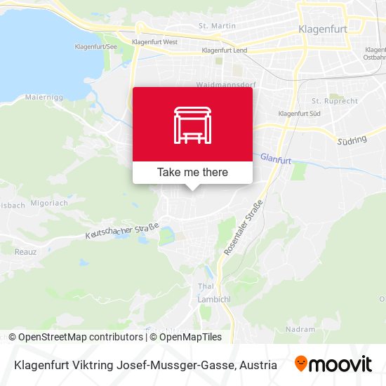 Klagenfurt Viktring Josef-Mussger-Gasse map