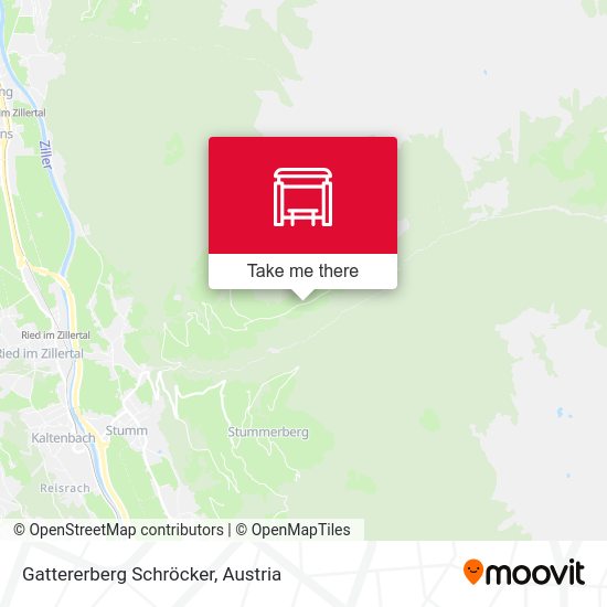 Gattererberg Schröcker map