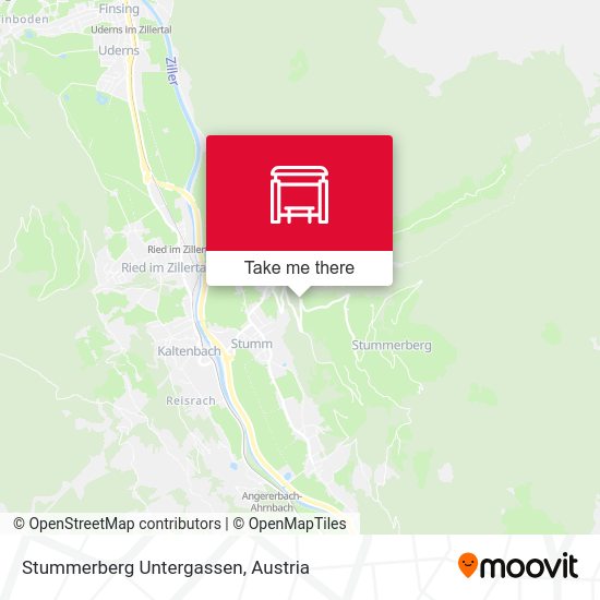 Stummerberg Untergassen map