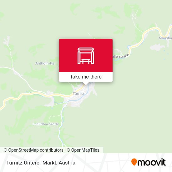 Türnitz Unterer Markt map