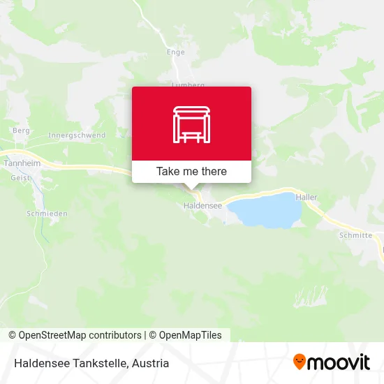 Haldensee Tankstelle map