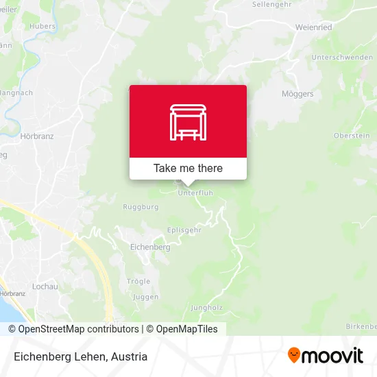 Eichenberg Lehen map