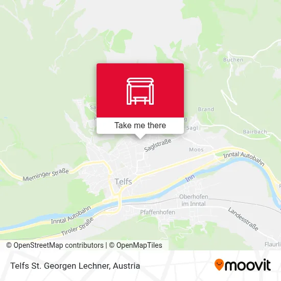 Telfs St. Georgen Lechner map