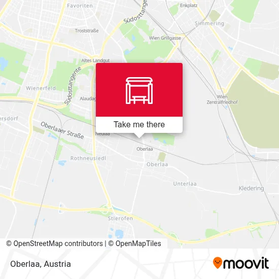 Oberlaa map
