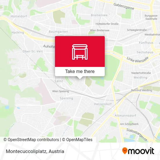 Montecuccoliplatz map