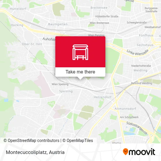 Montecuccoliplatz map