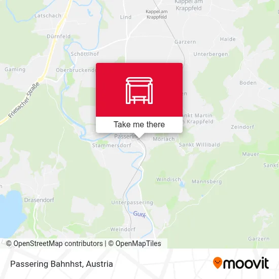 Passering Bahnhst map