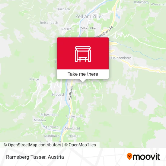 Ramsberg Tasser map