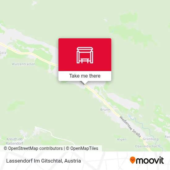 Lassendorf Im Gitschtal map