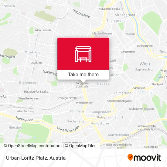 Urban-Loritz-Platz map