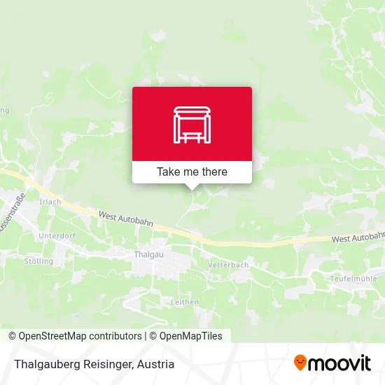 Thalgauberg Reisinger map