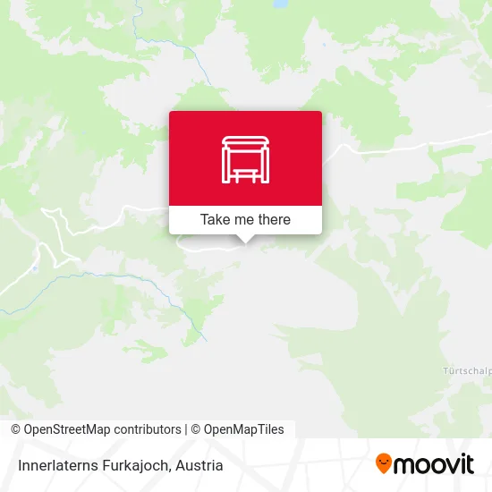Innerlaterns Furkajoch map