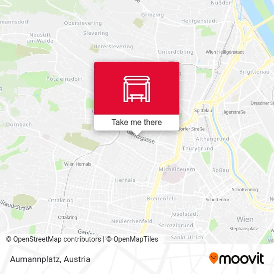 Aumannplatz map