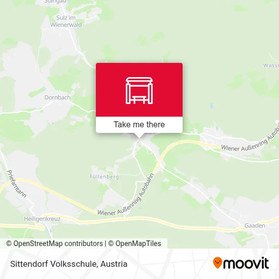 Sittendorf Volksschule map
