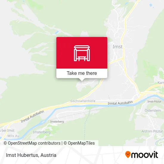 Imst Hubertus map