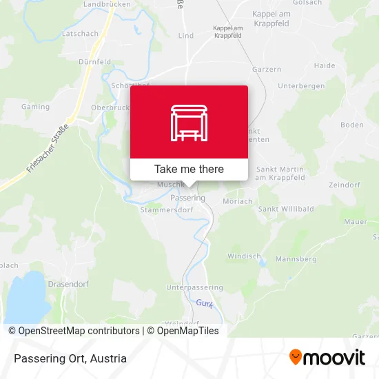 Passering Ort map